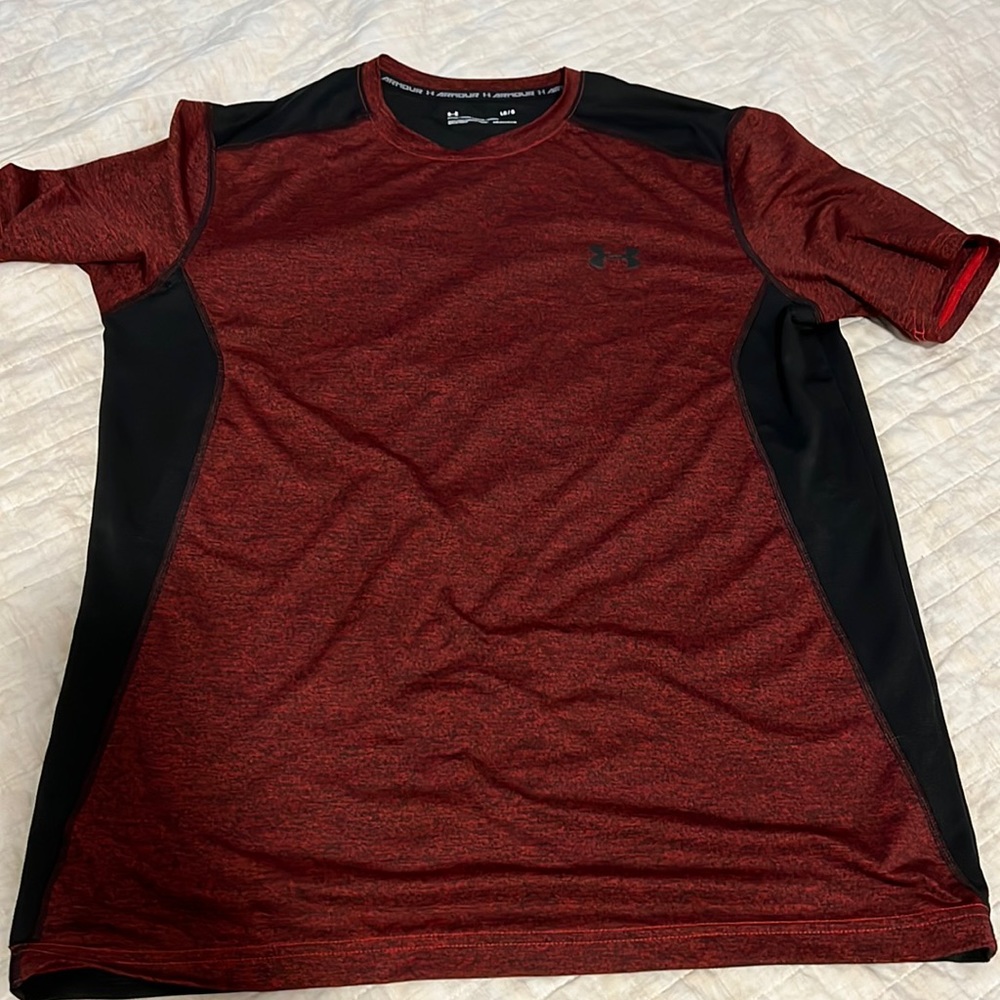 Red and black UnderArmour